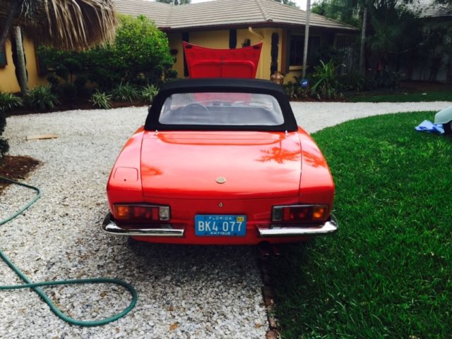 1972 fiat 124 spider rally red idf 1608 cc weber faza abarth campanello 56,962