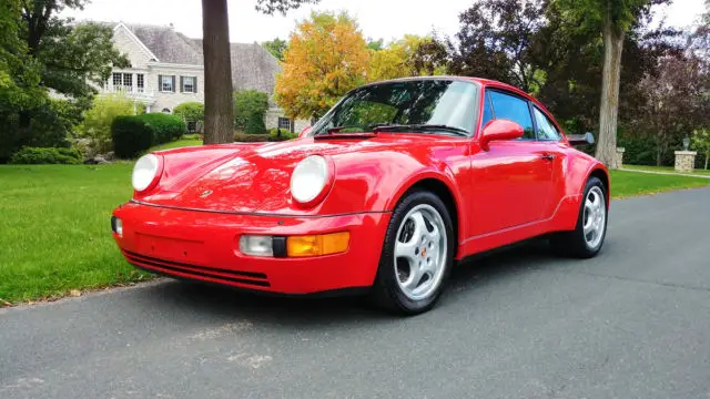 1991 porsche 911 turbo - all original, 45k miles, coa, fully documented!