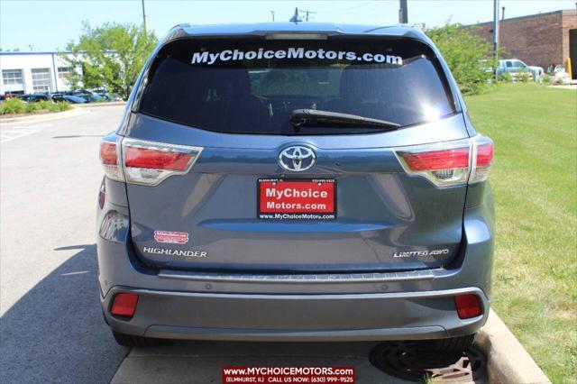 2016 toyota highlander limited