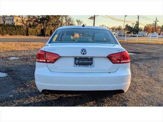 2013 volkswagen passat 2.5 se