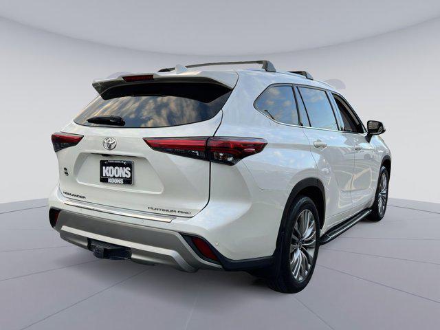 2021 toyota highlander platinum