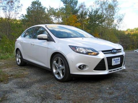 2012 ford focus titanium montpelier, vt for sale in montpelier, vermont
