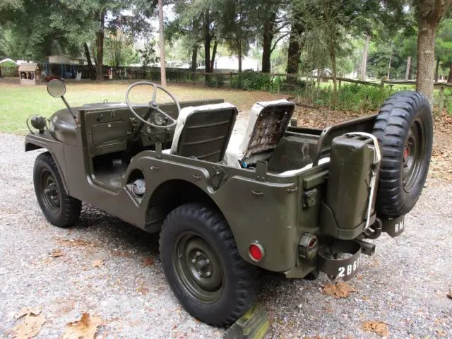 1954 willys jeep m38 a1 military 4x4 garage barn find no reserve