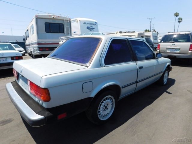 1984 bmw 318i 1.8l i4 8v manual 2-door coupe no reserve
