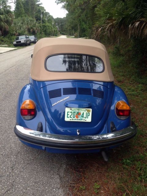 1978 vw volkswagen beetle bug convertible
