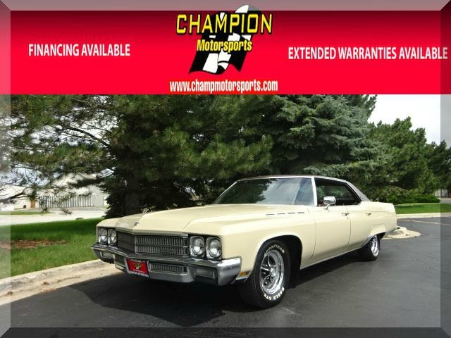 1971 buick electra 225 58463 miles "bamboo cream" sedan 455 a