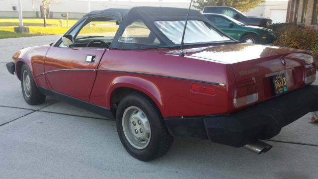 1979 truimph tr7 convertible