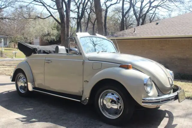 1971 vw super beetle karmann cabriolet