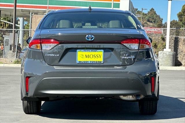 2024 toyota corolla hybrid le
