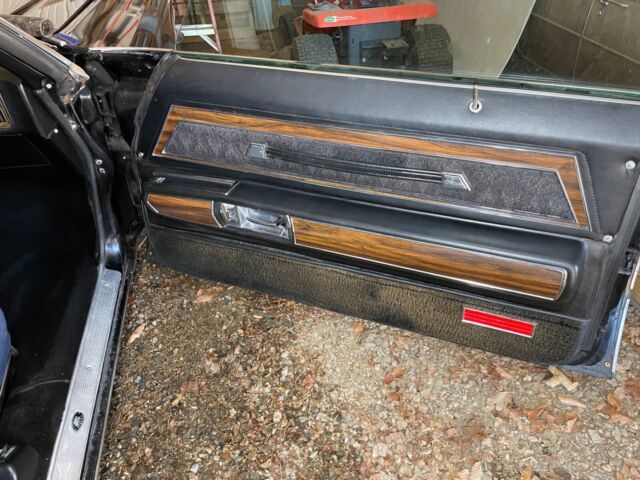 1971 oldsmobile 98 black 2 door with big block 455 v8 1 owner barn find