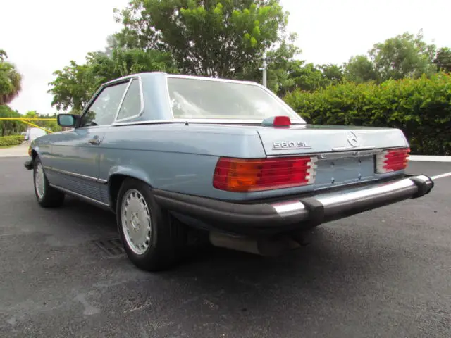 1987 mercedes 560 sl convertible