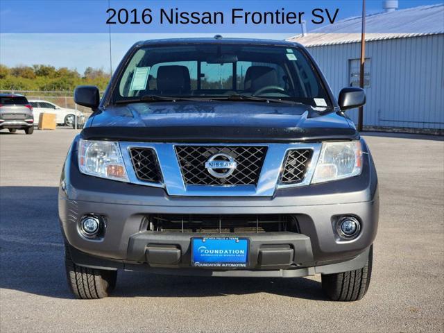 2016 nissan frontier sv