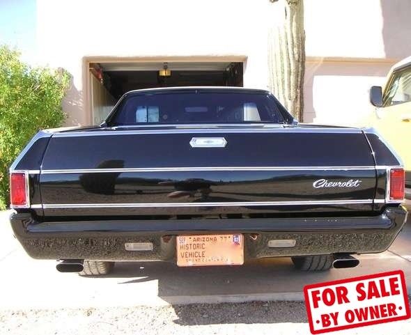 68 chevy classic el camino resto mod new crate 350 ram jet fuel injected engine