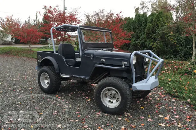 custom 1953 jeep willys lifted v8 4x4