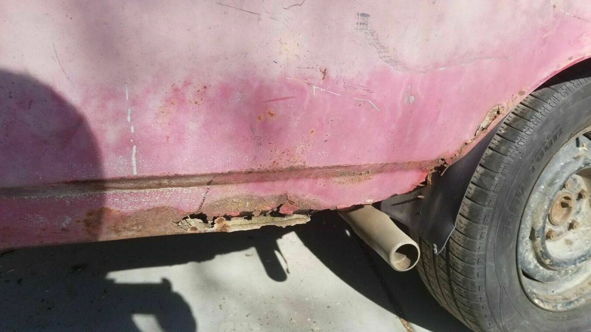 1969 chevrolet el camino project- donor parts car