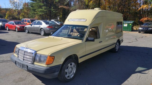 1989 mercedes w124 250d wagon ambulance body conversion binz karosserie camper
