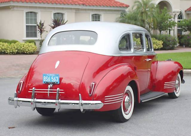 immaculate rust free restored - ac - 1941 packard 110 touring sedan - 66k mi
