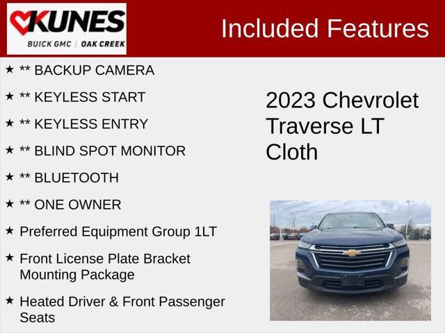 2023 chevrolet traverse lt cloth