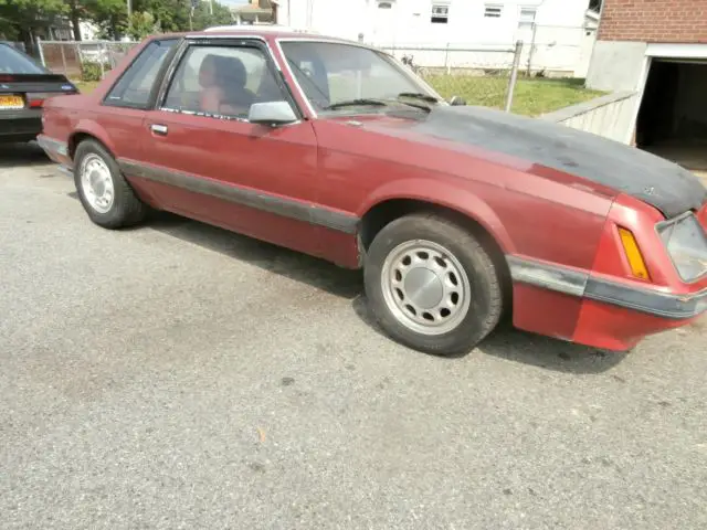 1985 ford mustang coupe notch