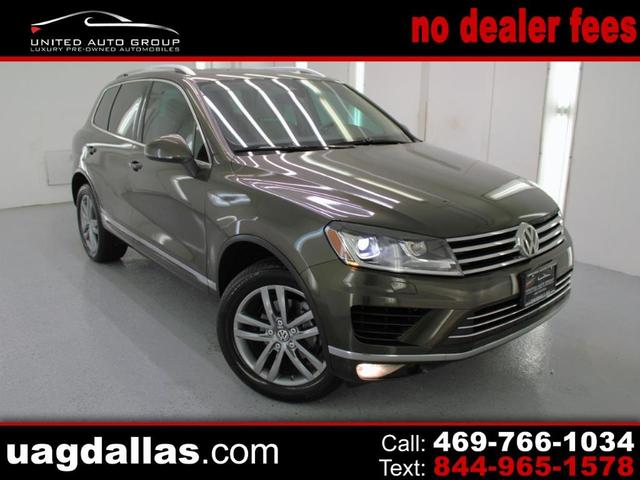 2016 volkswagen touareg v6 lux