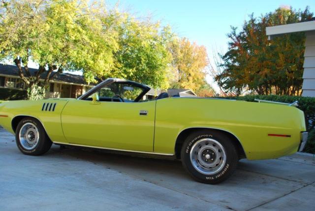 1971 plymouth 340 cuda convertible
