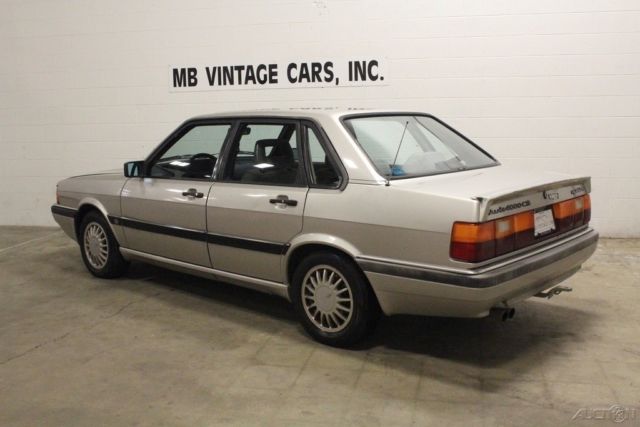 1986 cs quattro used 2.2l i5 10v manual awd no reserve!