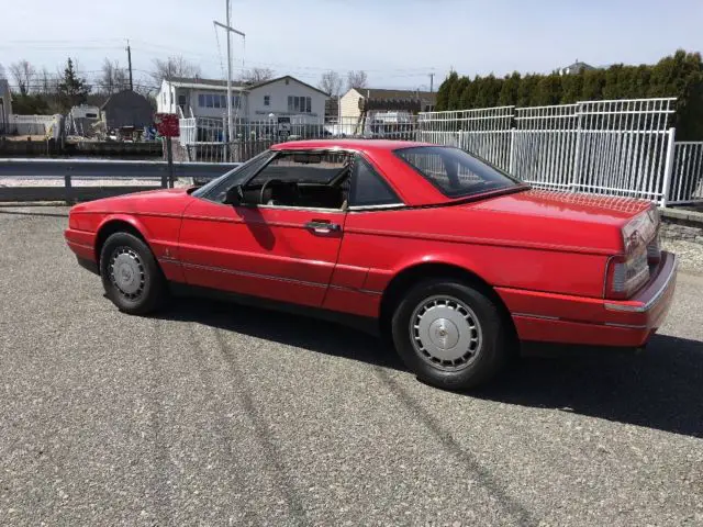 1988 cadillac allante convertible 2 tops runs and drives great true classic