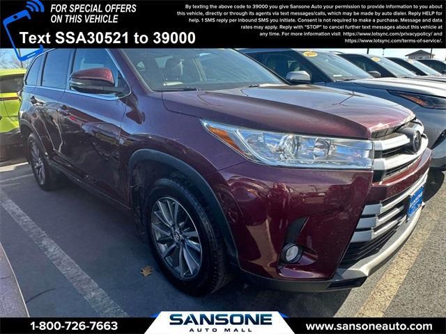 2017 toyota highlander xle
