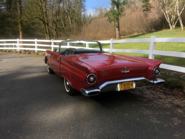 1957 thunderbird convertible same owner last 57 years true survivor