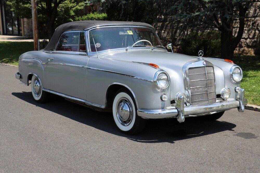 1959 mercedes-benz 200 series 220s ponton cabriolet highly original car