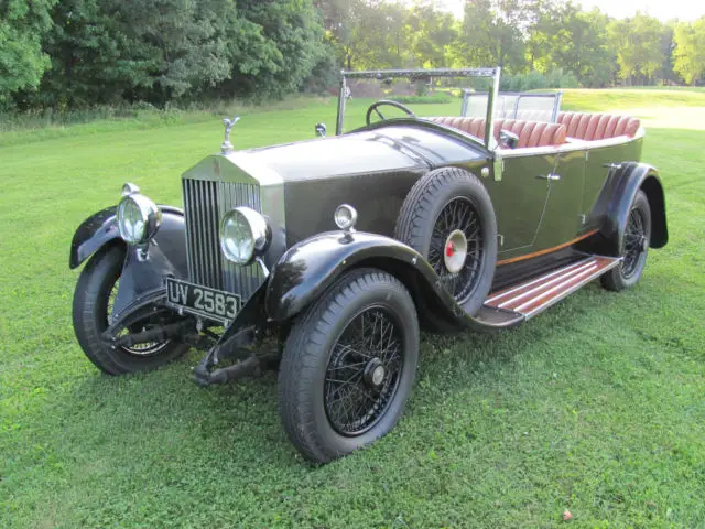 1929 rolls royce 20 twenty tourer h.j. mulliner with documentation no reserve