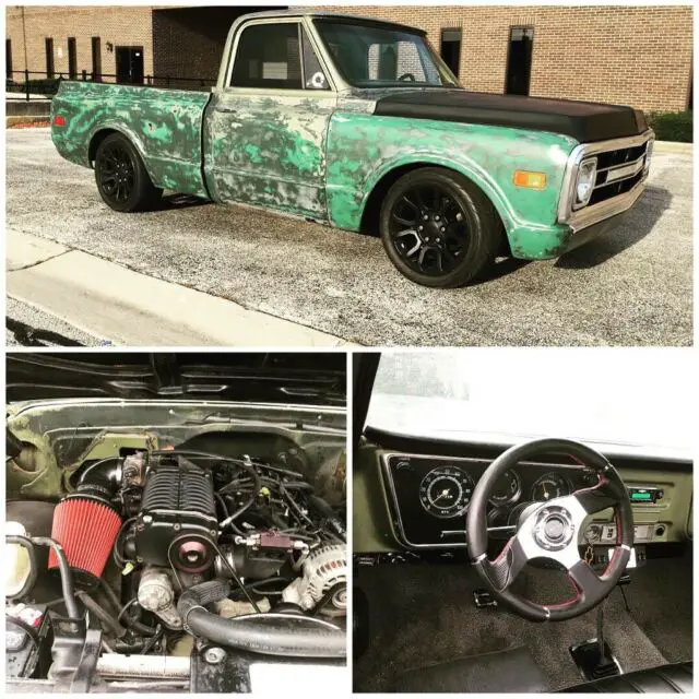 1972 c10 ls swapped supercharger airride