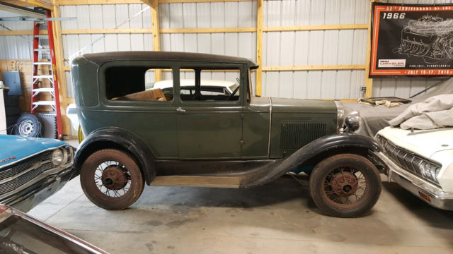 1930 ford model a solid all original 2 door sedan