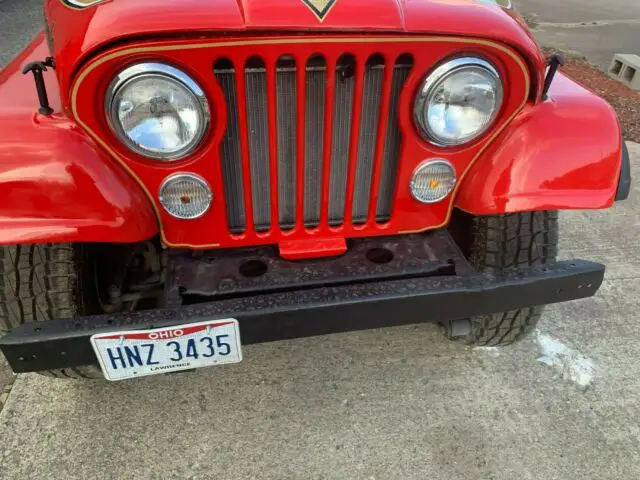 1978 jeep cj 5 standard 3 speed 4x4