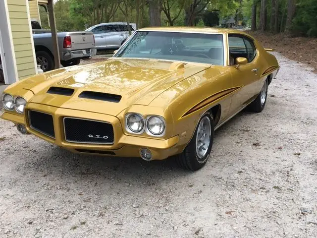 1971 pontiac gto, phs documentation, verified real gto but not a judge
