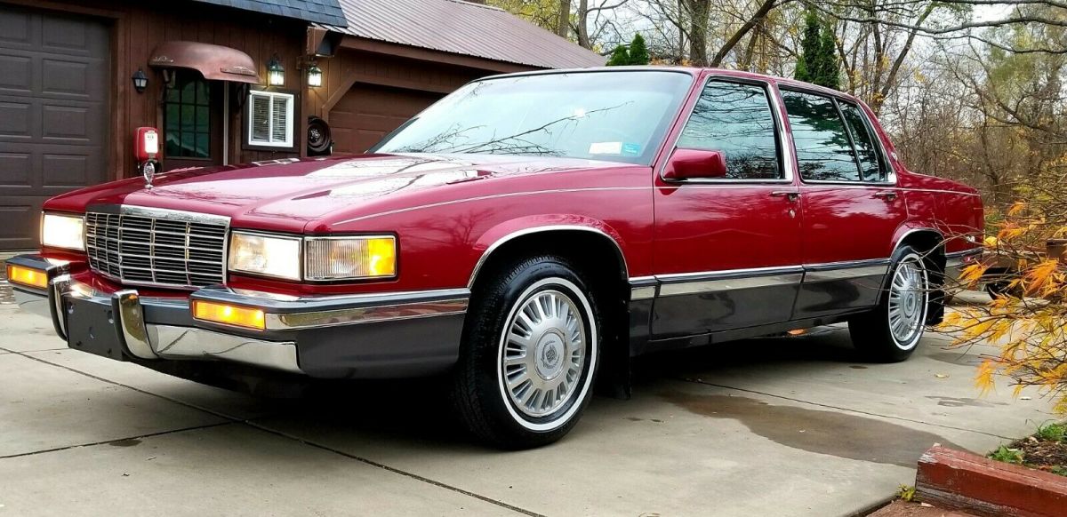 1991 cadillac deville sedan v8 only 24k miles excellent condition!! reduced!!