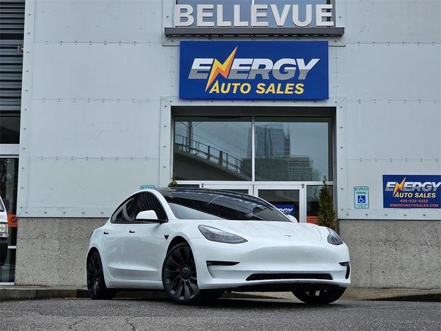 2022 tesla model 3 performance