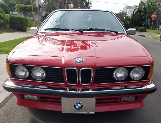 1985 bmw 635csi *outstanding survivor*european model w/5 spd manual transmission