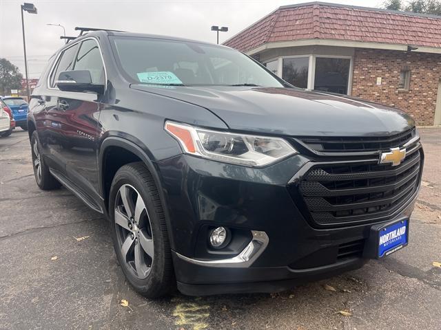 2018 chevrolet traverse lt leather