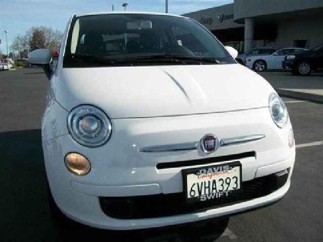 2012 fiat 500 pop in davis, ca