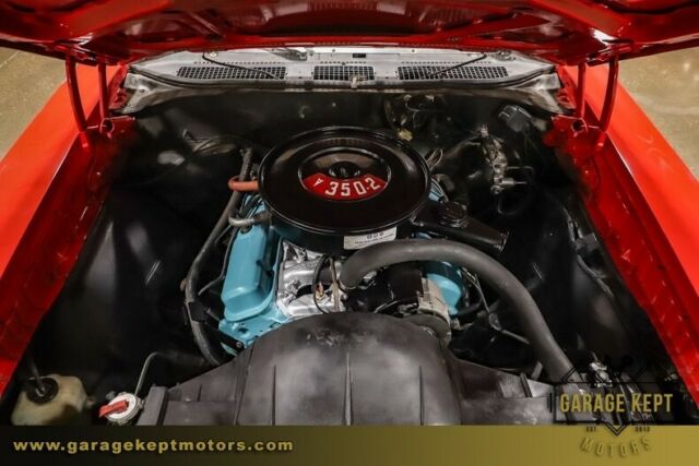 1970 pontiac tempest 2-door hardtop red coupe 350 v8 55,823 miles