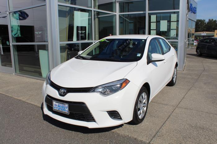used 2016 toyota corolla le sedan burlington, wa 98233 for sale in alger, washington