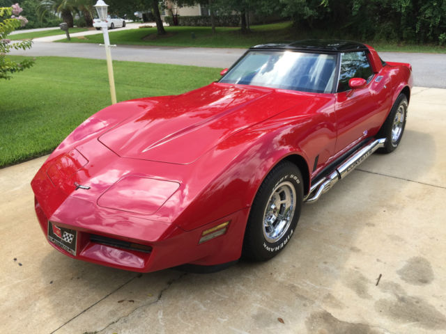1981 chevrolet corvette base coupe 2-door 5.7l modified