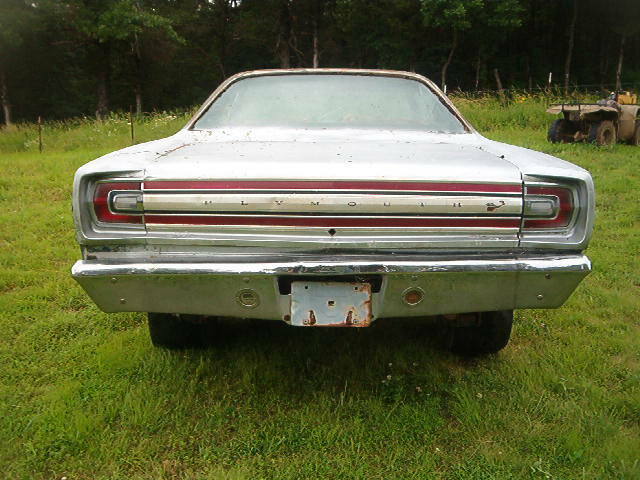 1968 plymouth road runner silver post car 440 383
