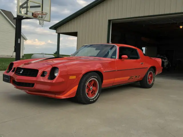 1979 chevrolet camaro z28 original 47,000 miles red