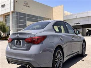 2024 Infiniti Q50 red sport 400