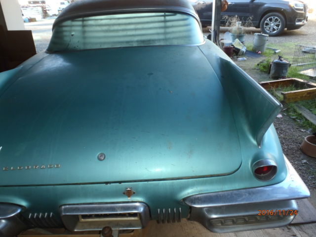 1958 cadillac eldorado seville 2 door hardtop