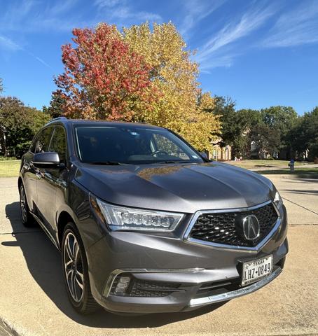 2018 acura mdx sport hybrid 3.0l w/advance package