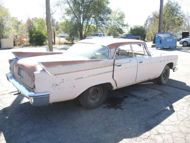 1958 dodge coronet 4-door hardtop project d500 custom royal lancer forward look