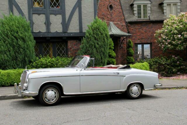 1960 mercedes-benz 220se cabriolet. fabulous! video